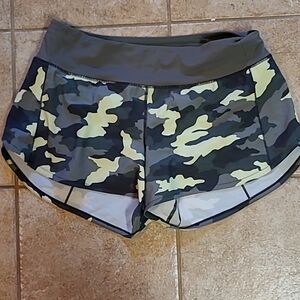 Lululemon size 10 speed shorts 4" inseam